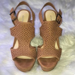 Tan Gianni Bini Wedge